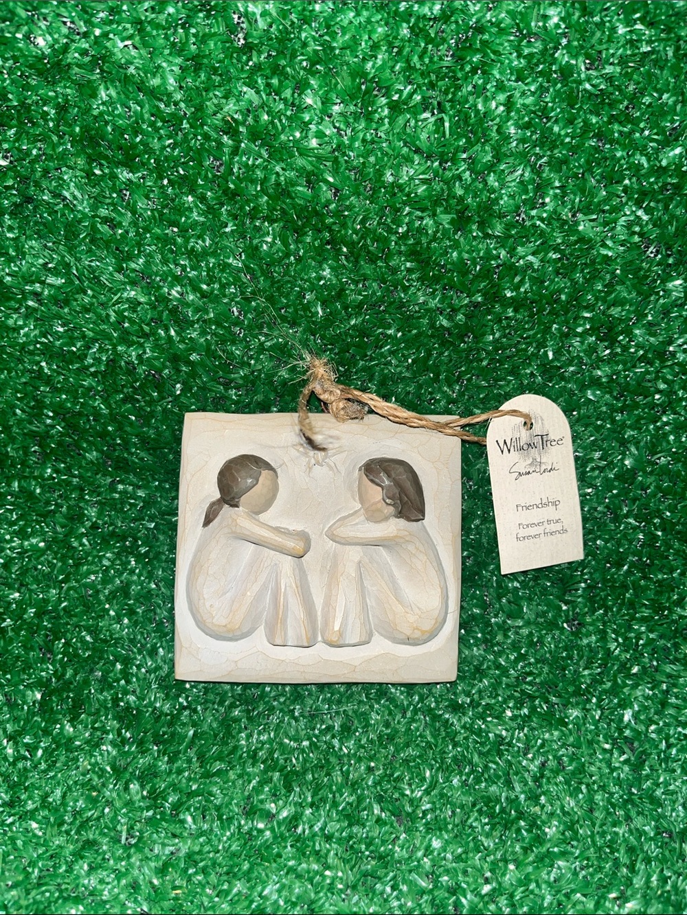 Willow Tree Friendship Ornament Gift Demdaco Forever True Forever Friends Retire